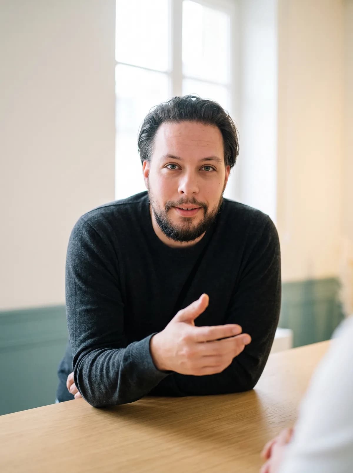 Steven Hulzinga in gesprek